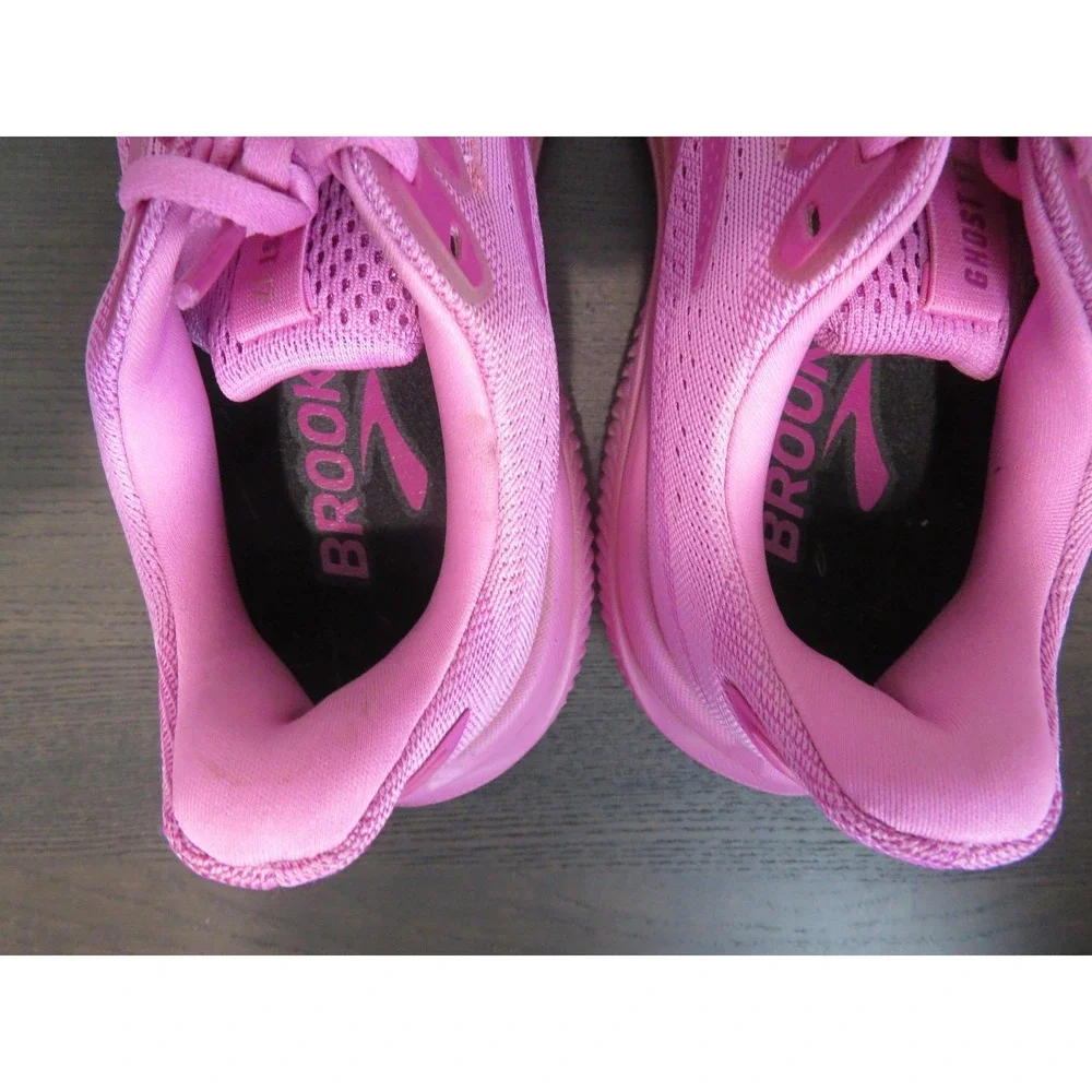 Brooks Ghost 17 Running Shoes Womens Size 8.5 Pink Cushion Road 1204311B648 - Picture 5 of 11